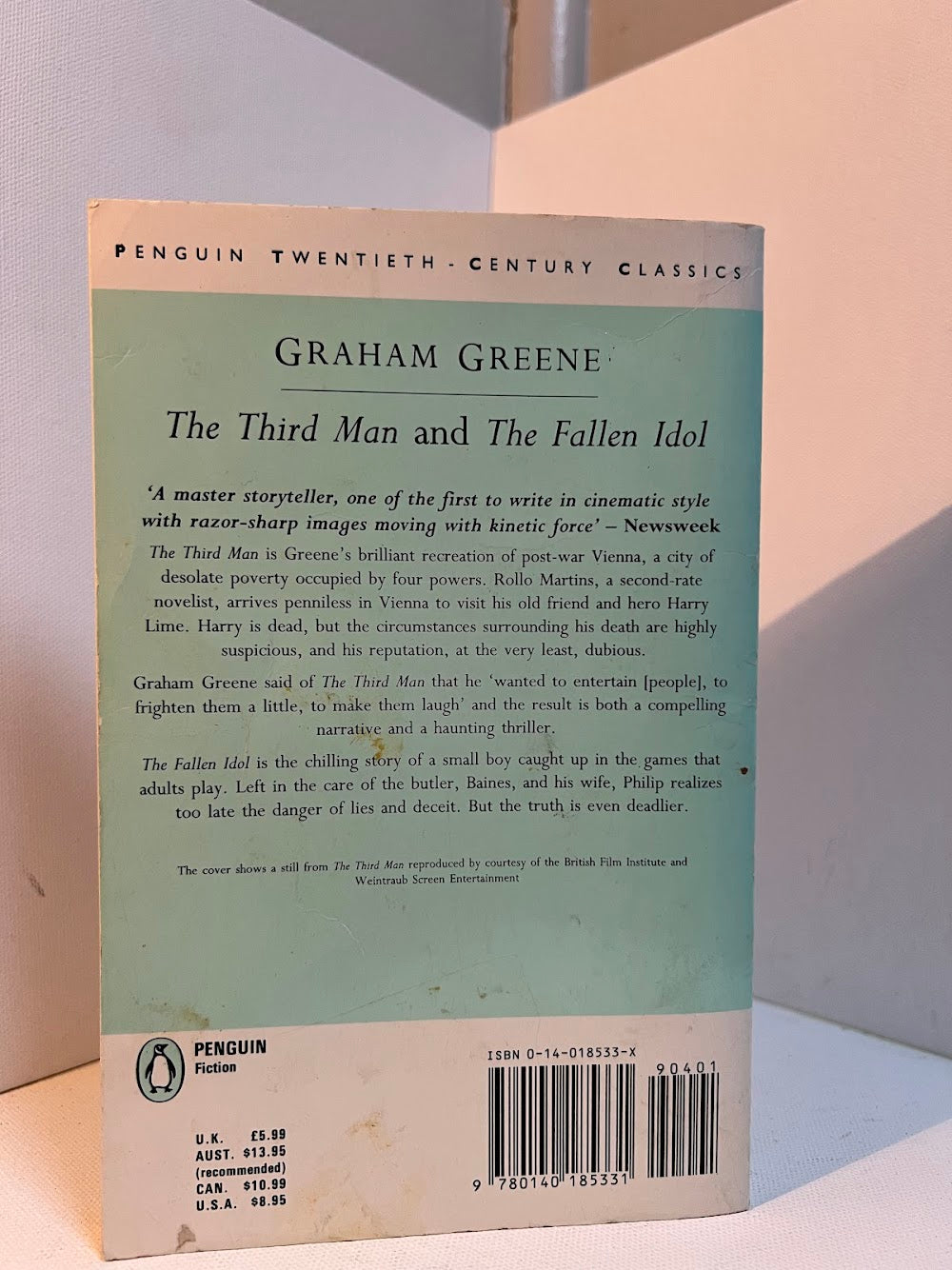 The Third Man and The Fallen Idol by Graham Greene