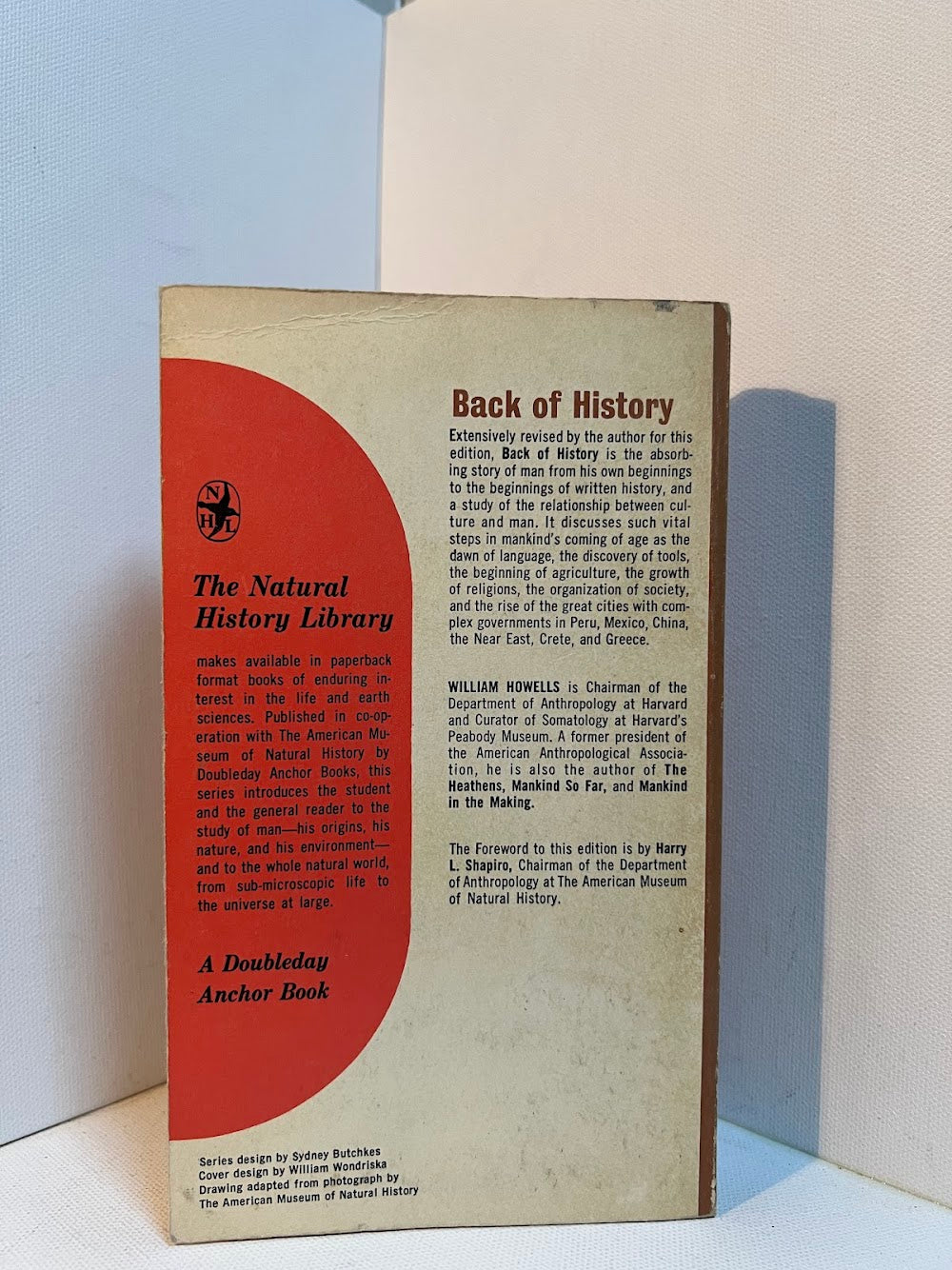 Back of History by William Howells