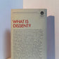 Against the Grain - An Anthology of Dissent edited by Frederick C. Giffin and Ronald D. Smith