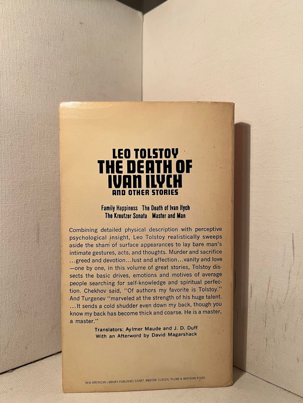 The Death of Ivan Ilych and Other Stories by Leo Tolstoy