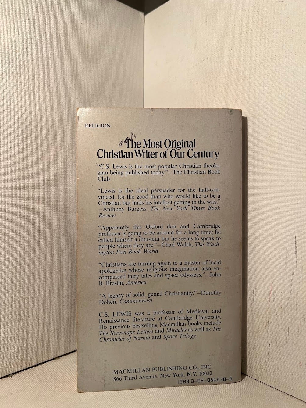 Mere Christianity by C.S. Lewis