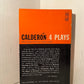 4 Plays by Calderon