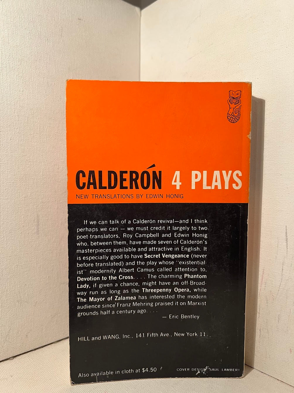 4 Plays by Calderon