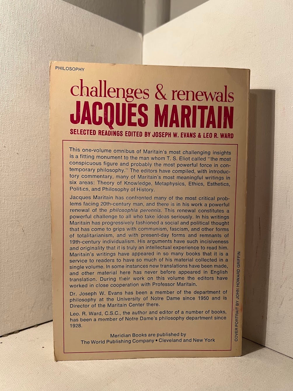 Challenges & Renewals by Jacques Maritain