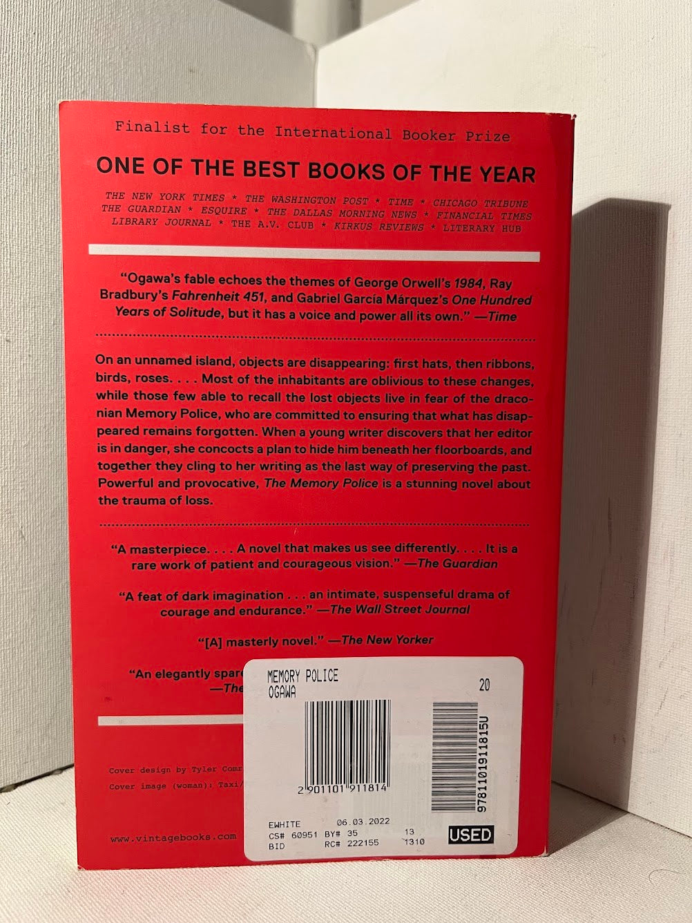 The Memory Police by Yoko Ogawa