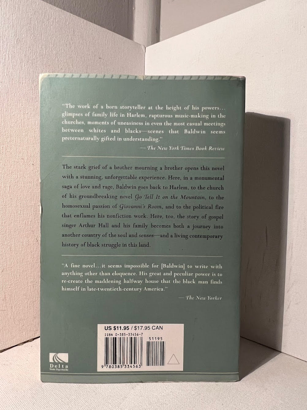 Just Above My Head by James Baldwin