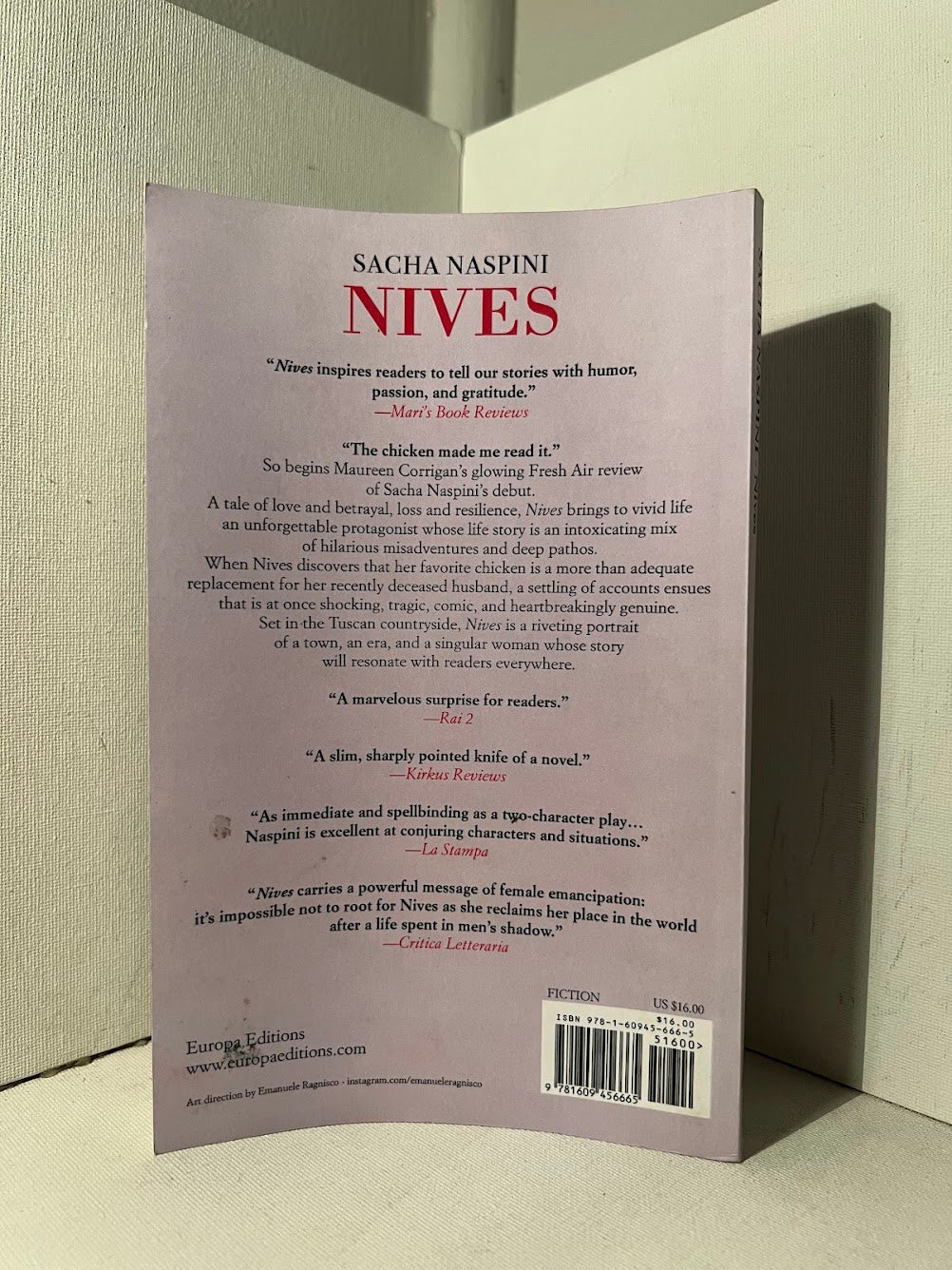 Nives by Sacha Naspini