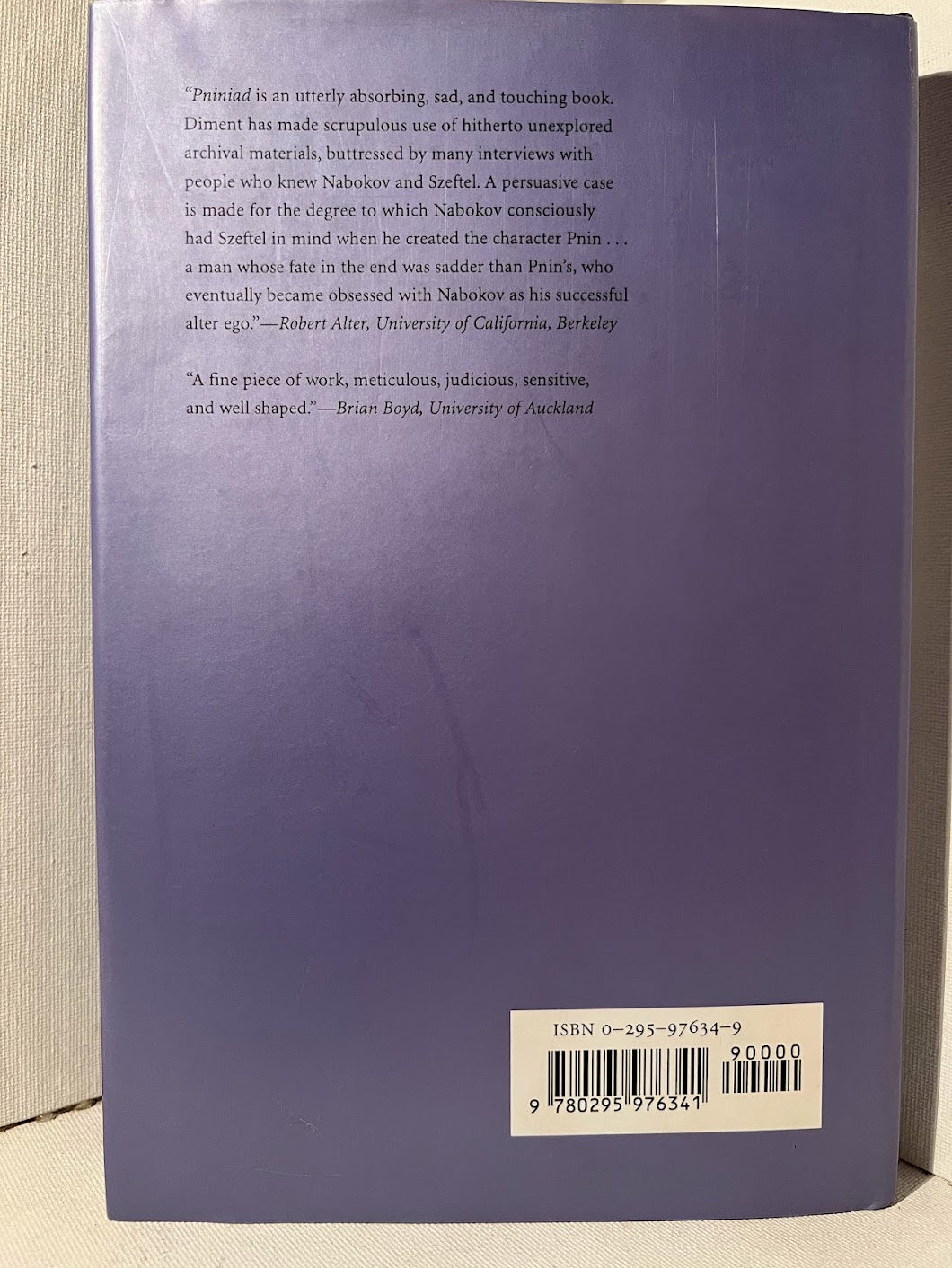 Pniniad: Vladimir Nabokov and Marc Szeftel by Galya Diment