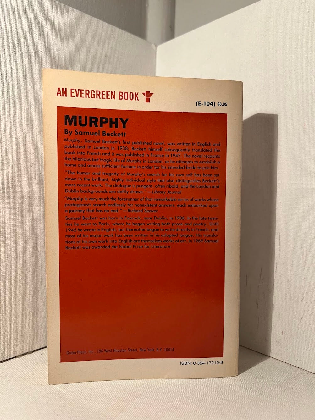 Murphy by Samuel Beckett