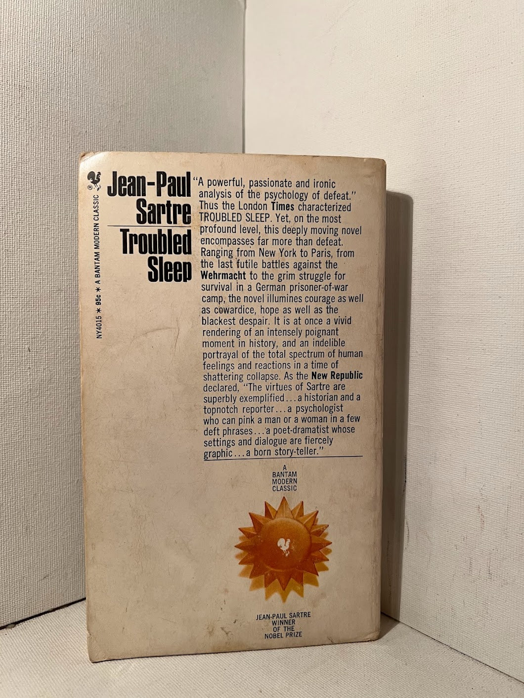 Troubled Sleep by Jean-Paul Sartre