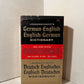 3 pocket dictionaries (Italian, French, German)