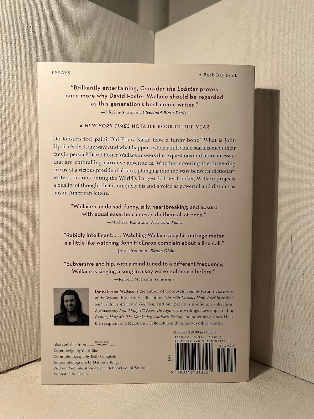 Consider the Lobster and Other Essays by David Foster Wallace