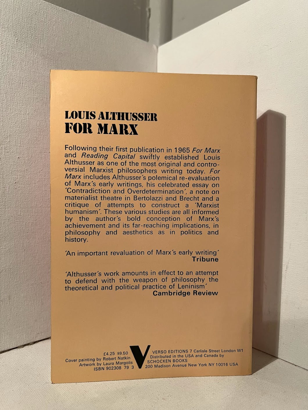 For Marx by Louis Althusser