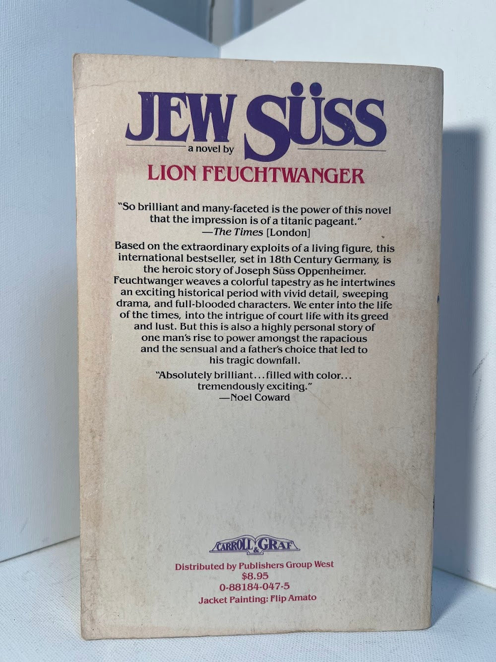 Jew Suss by Lion Feuchtwanger