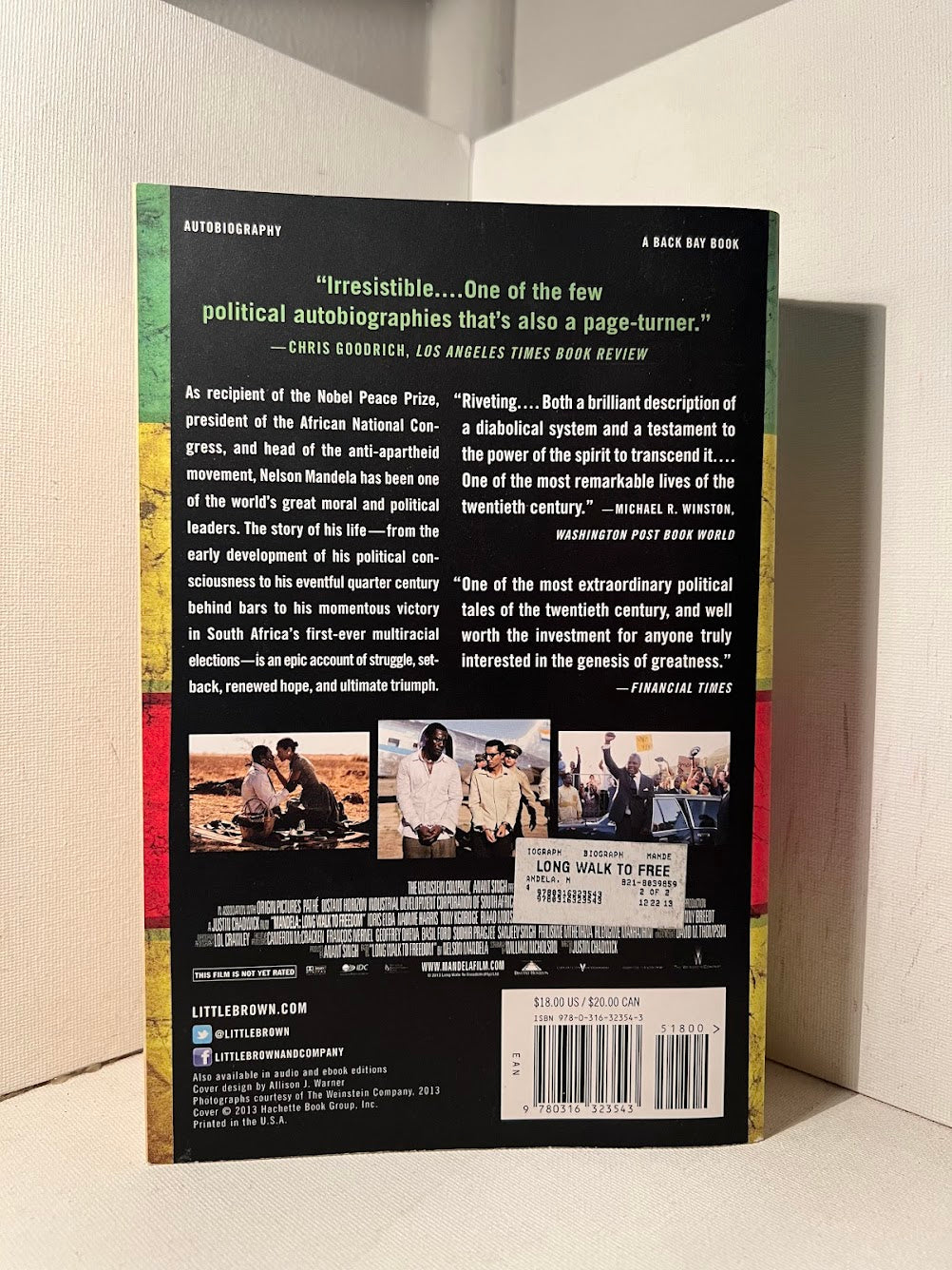 Long Walk to Freedom by Nelson Mandela