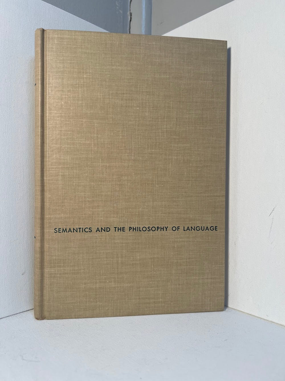 Semantics and the Philosophy of Language edited by Leonard Linsky