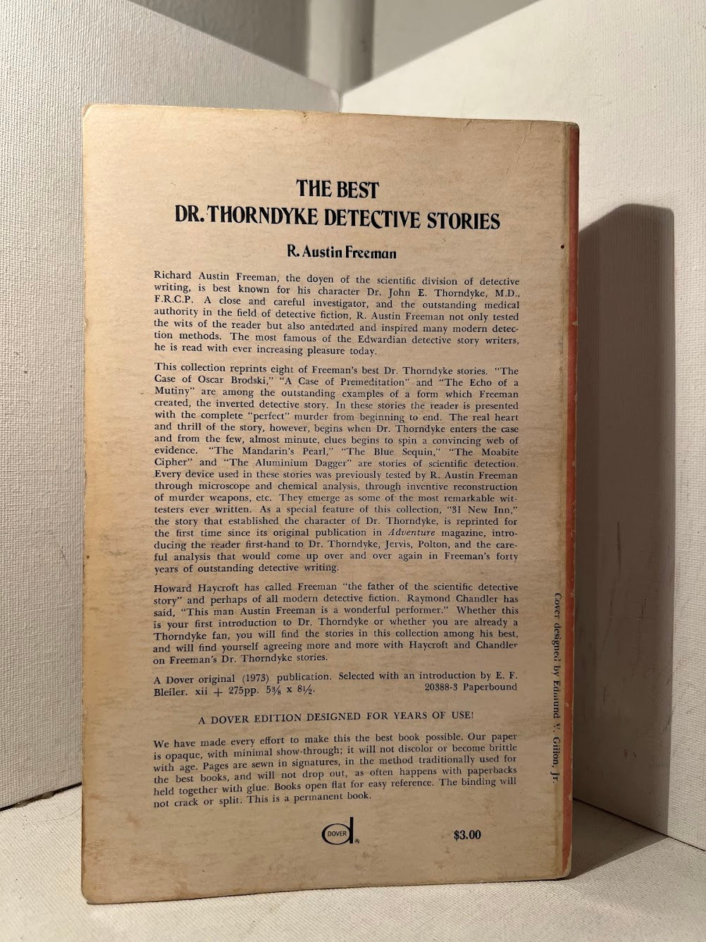 The Best Dr. Thorndyke Detective Stories by R. Austin Freeman