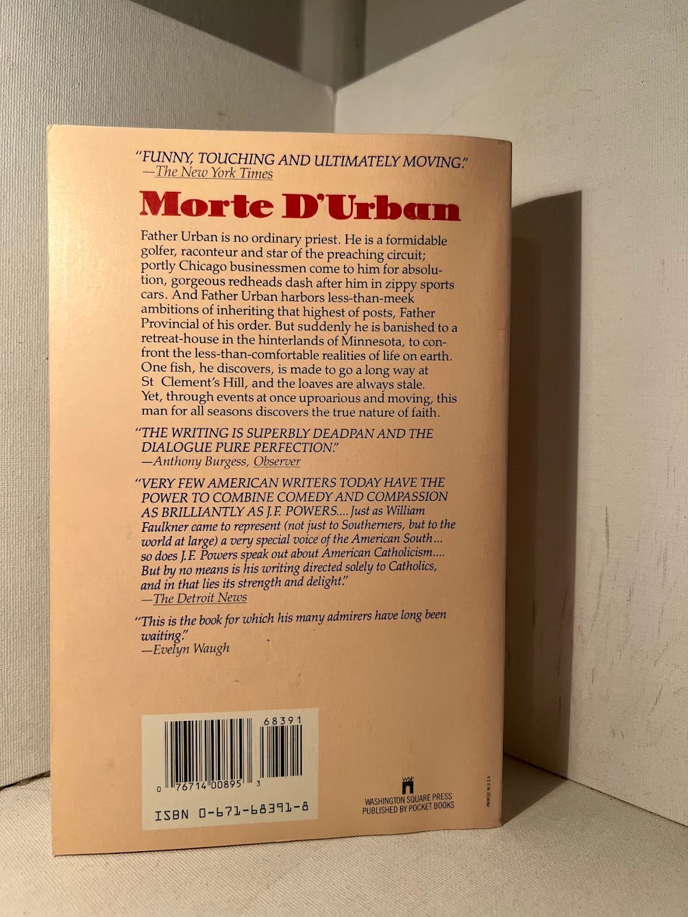 Morte D'Urban by J.F. Powers