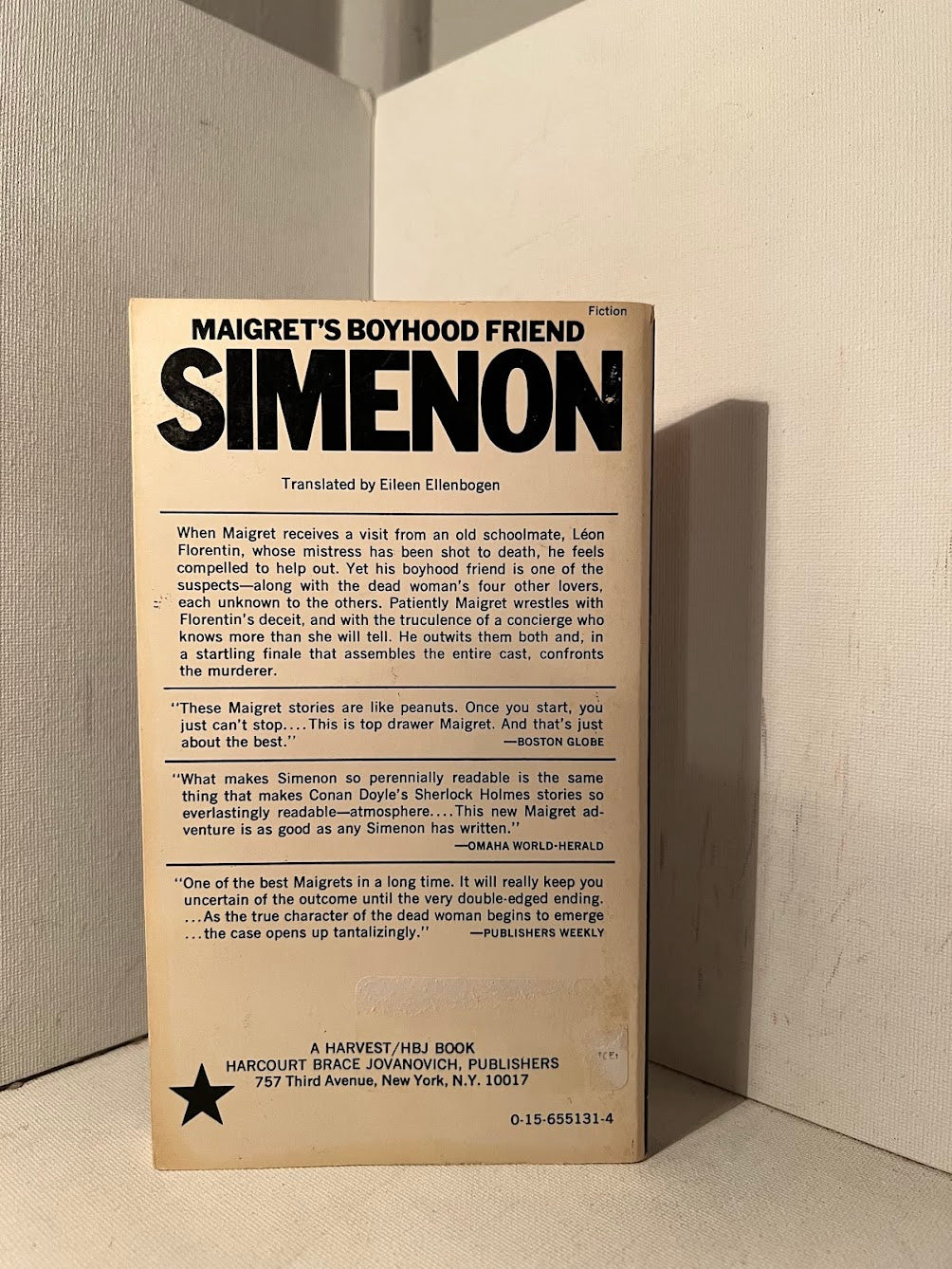 Maigret's Boyhood Friend by Georges Simenon