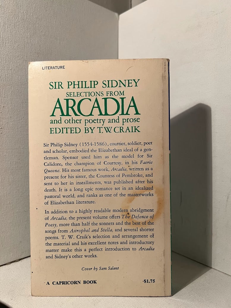 Selections from Arcadia and Other Poetry and Prose by Sir Philip Sidney