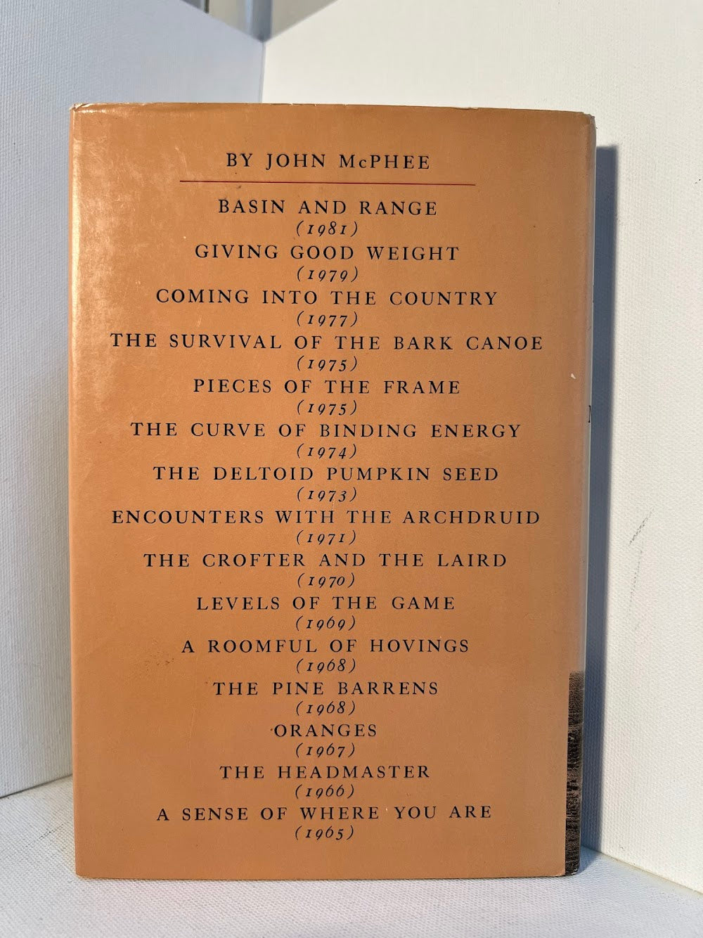 Basin and Range by John McPhee