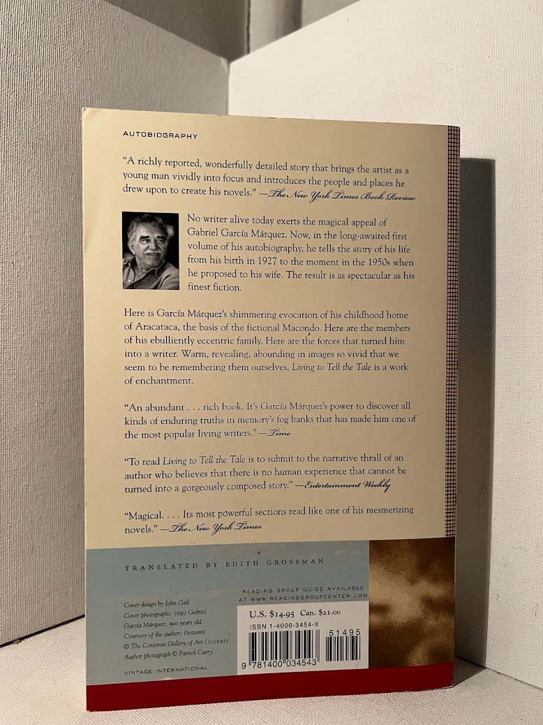 Living to Tell the Tale by Gabriel Garcia Marquez