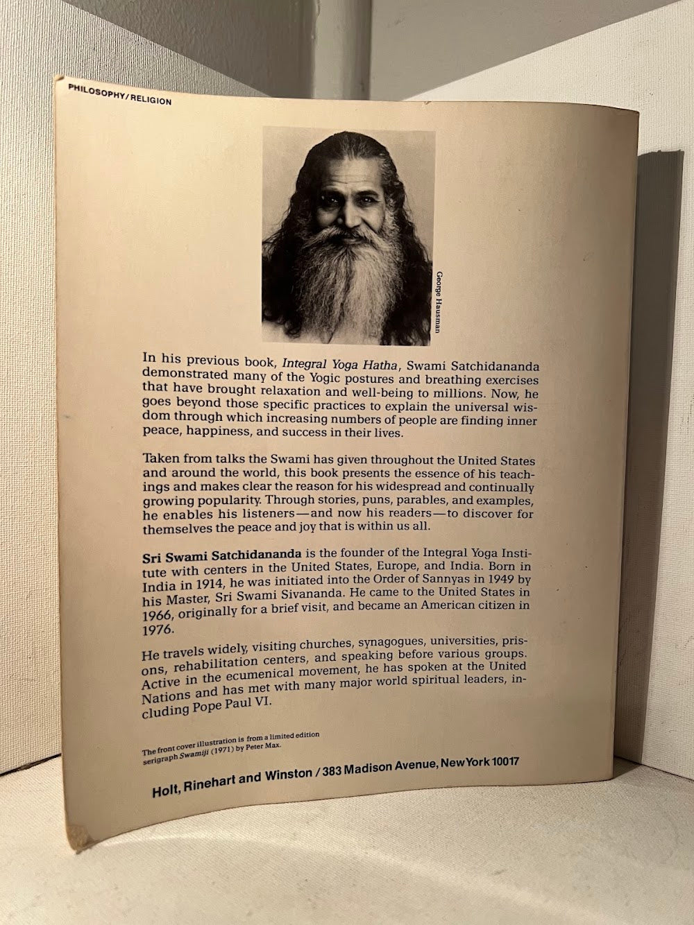 Beyond Words by Swami Satchidananda