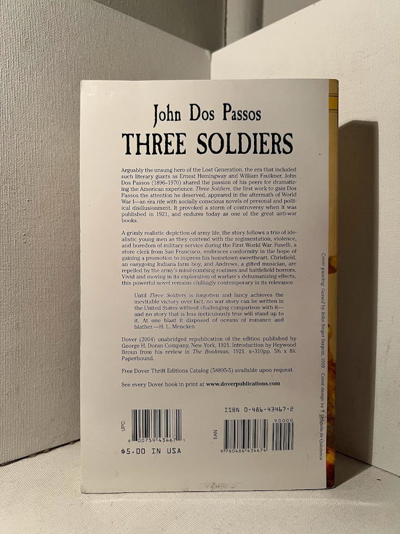 Three Soldiers by John Dos Passos