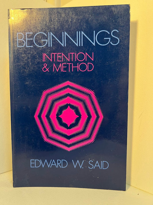 Beginnings by Edward W. Said