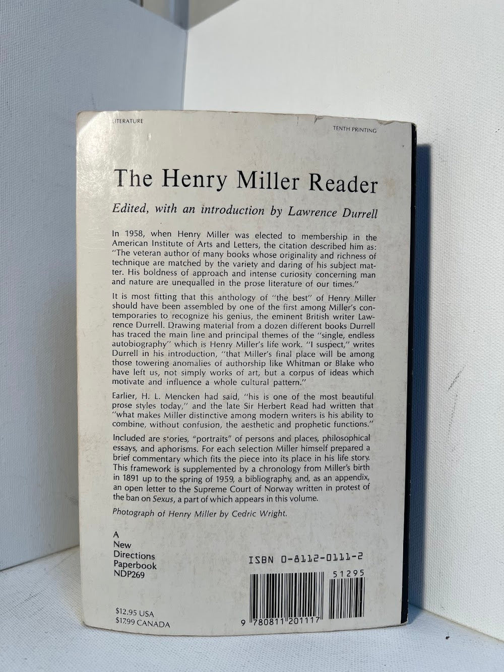 The Henry Miller Reader