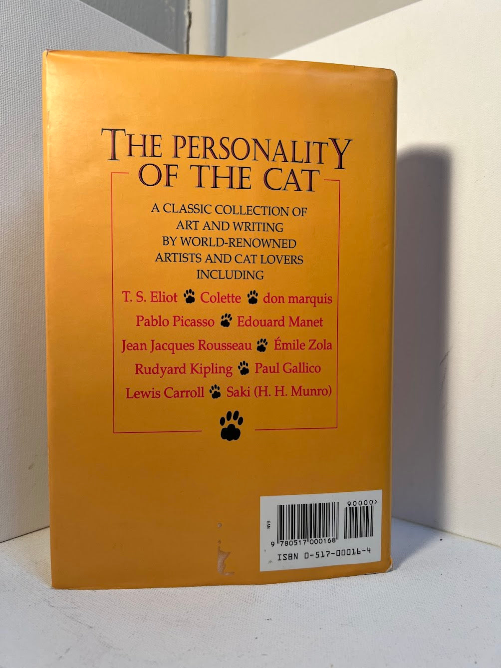 The Personality of the Cat edited by Brandt Aymar