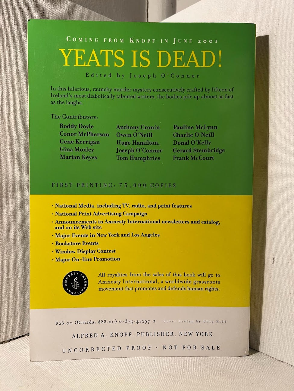 Yeats is Dead by 15 Irish Writers