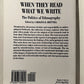 When They Read What We Write: The Politics of Ethnography edited by Caroline B. Brettell