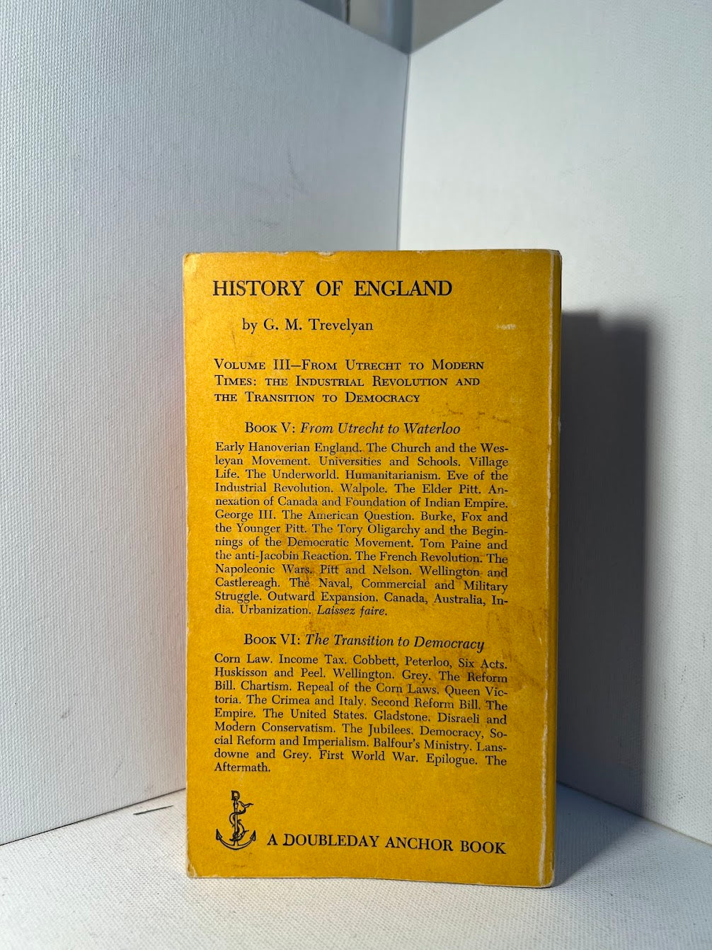 History of England by G.M. Trevelyan