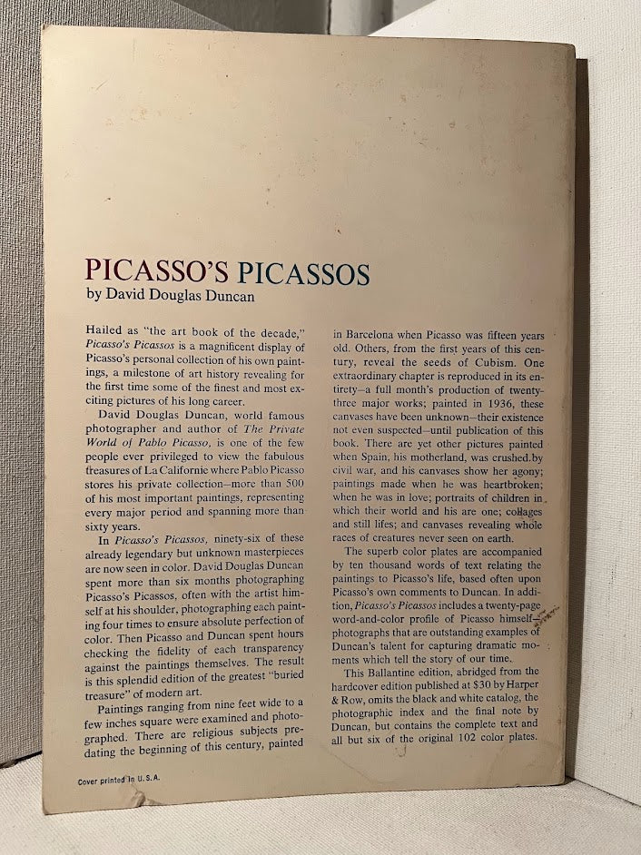 Picasso's Picassos by David Douglas Duncan