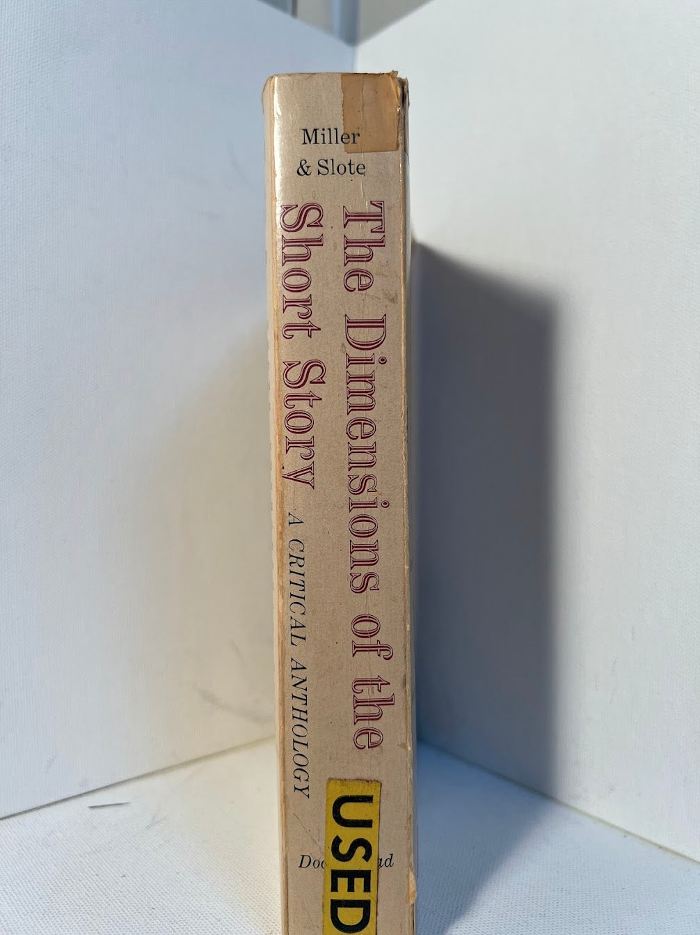 The Dimensions of the Short Story edited by James E. Miller and Bernice Slote