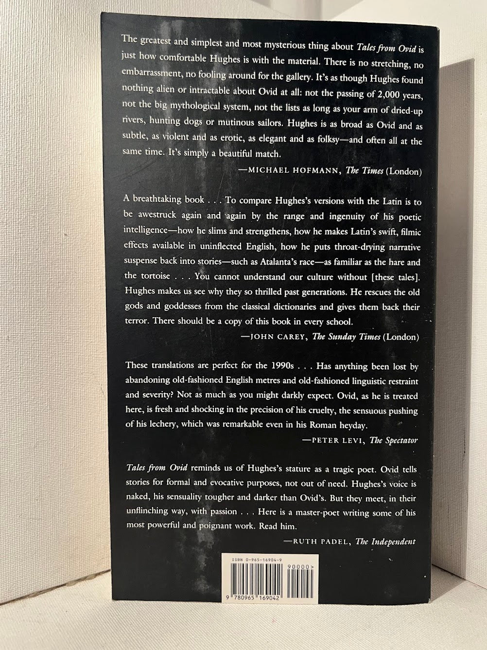 Tales from Ovid by Ted Hughes