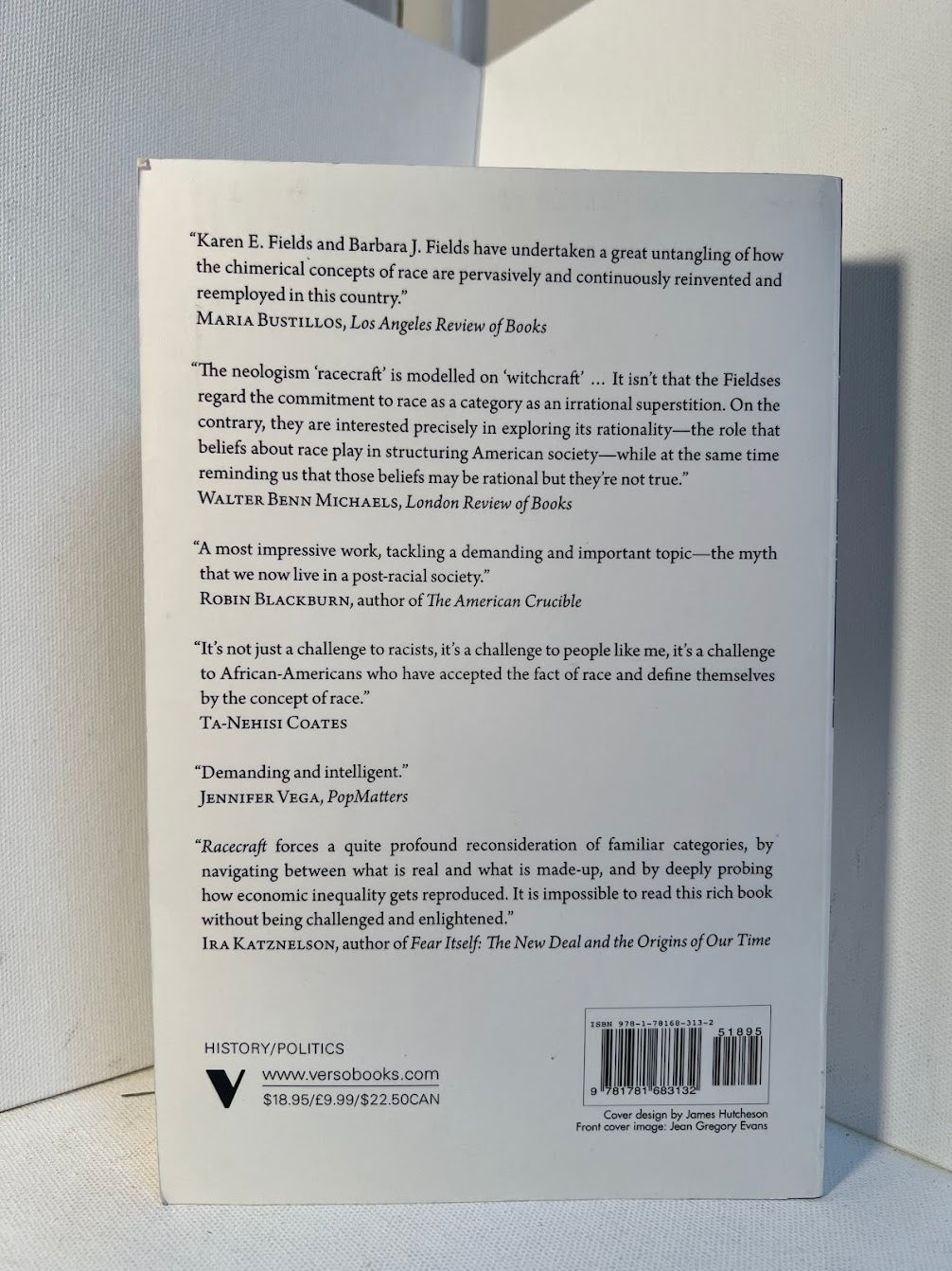 Racecraft - The Soul of Inequality in American Life by Karen E. Fields and Barbara J. Fields