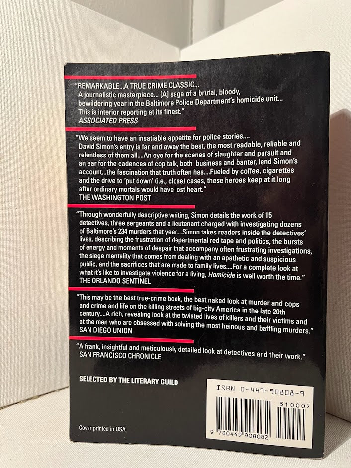 The Corner & Homicide by David Simon