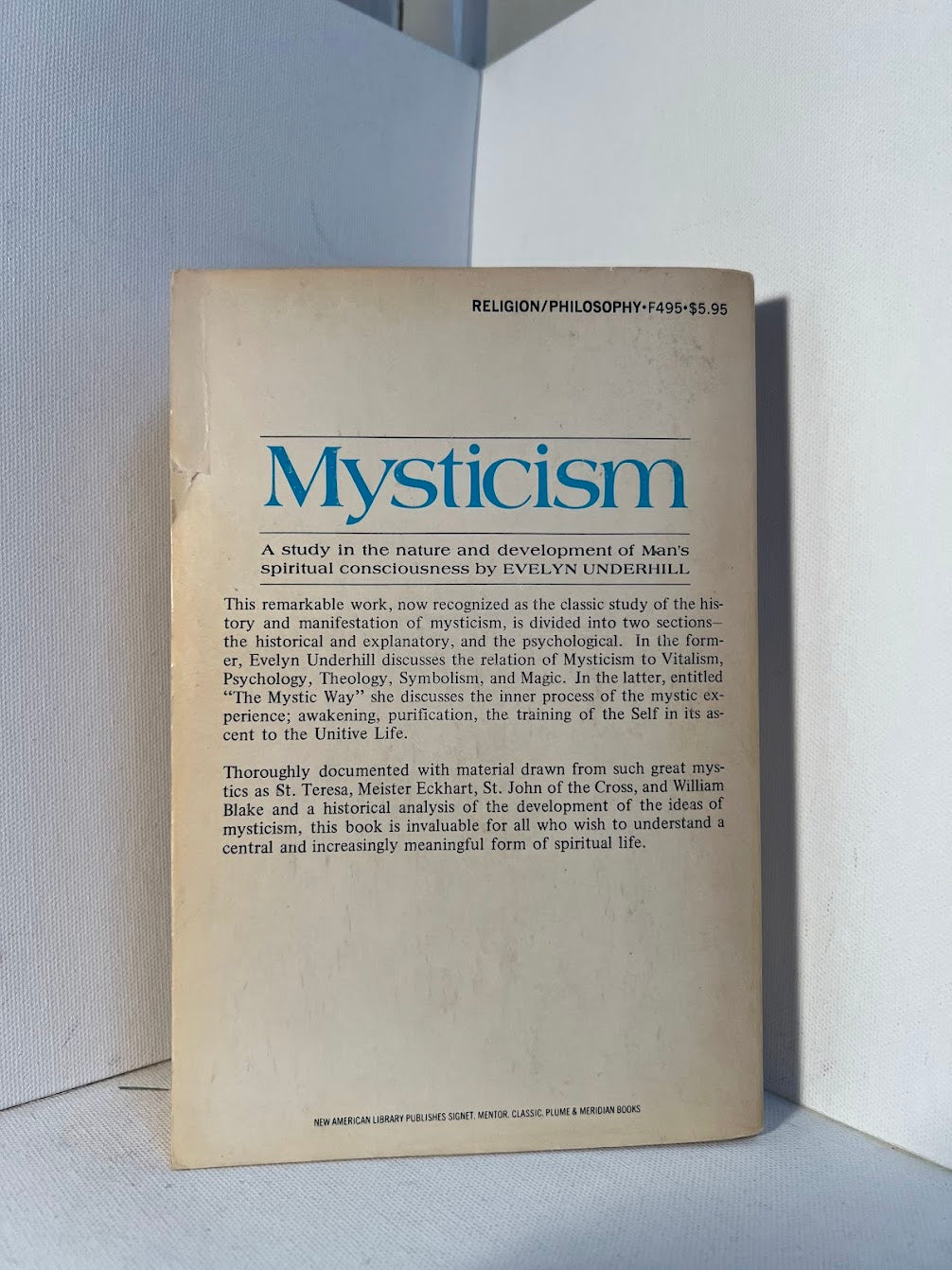 Mysticism by Evelyn Underhill
