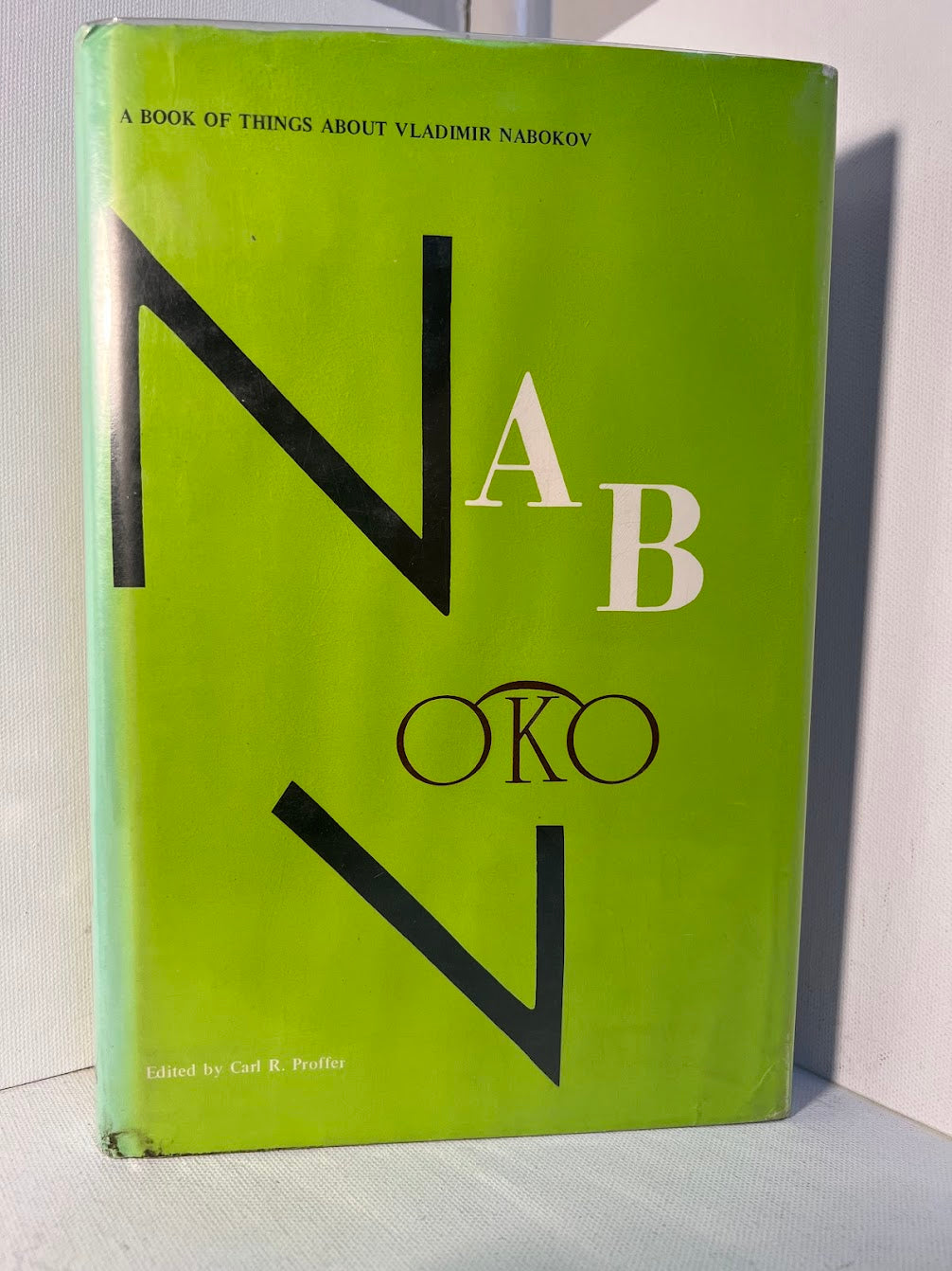 A Book of Things About Vladimir Nabokov edited by Carl R. Proffer