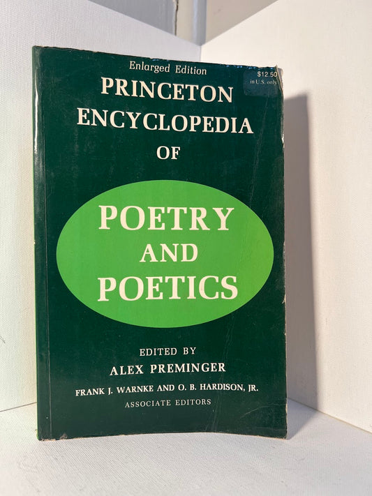 Princeton Encyclopedia of Poetry and Poetics