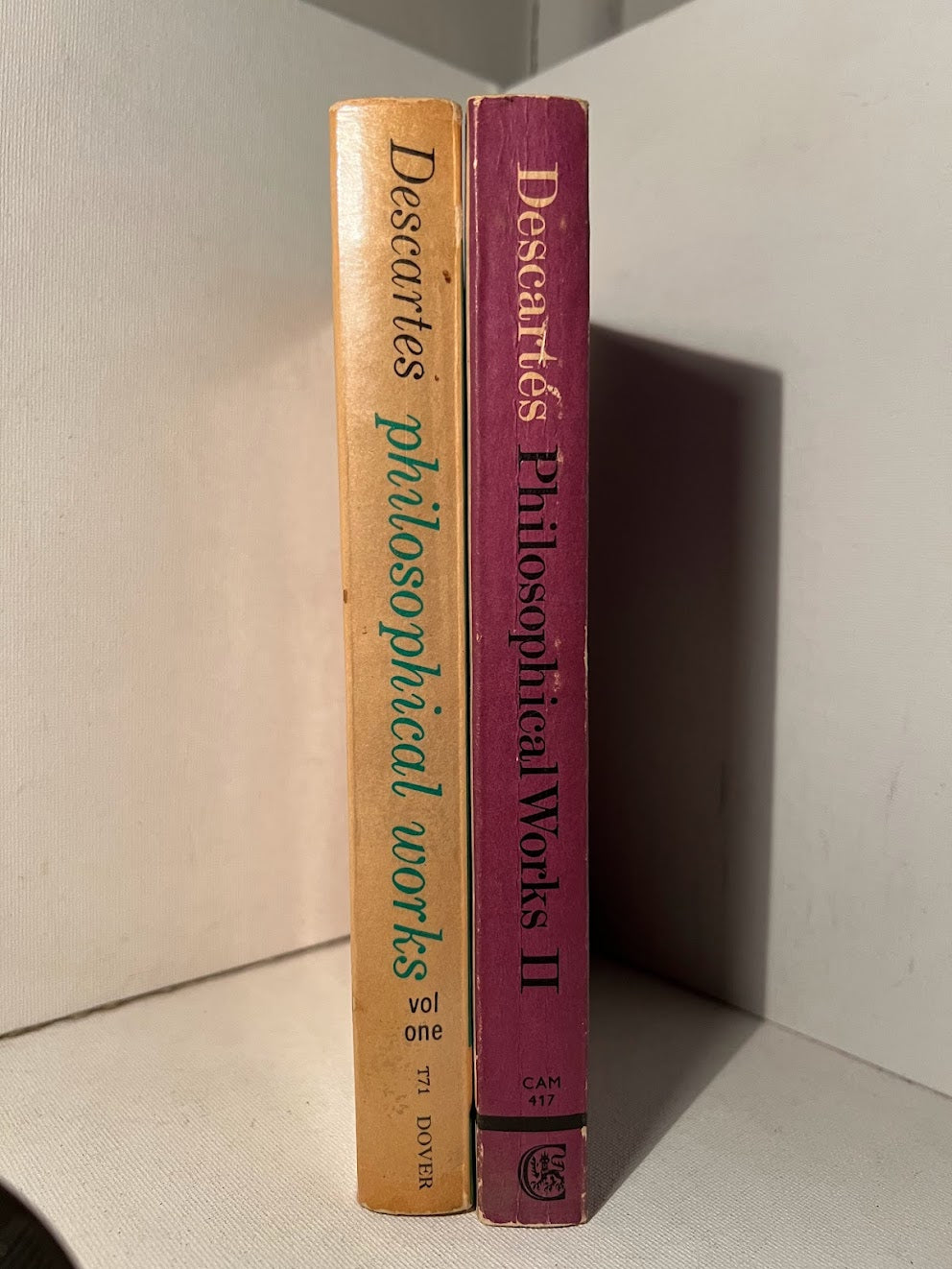 Philosophical Works by Descartes (2vol.)