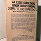 An Essay Concerning Human Understanding by John Locke