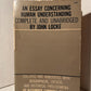 An Essay Concerning Human Understanding by John Locke