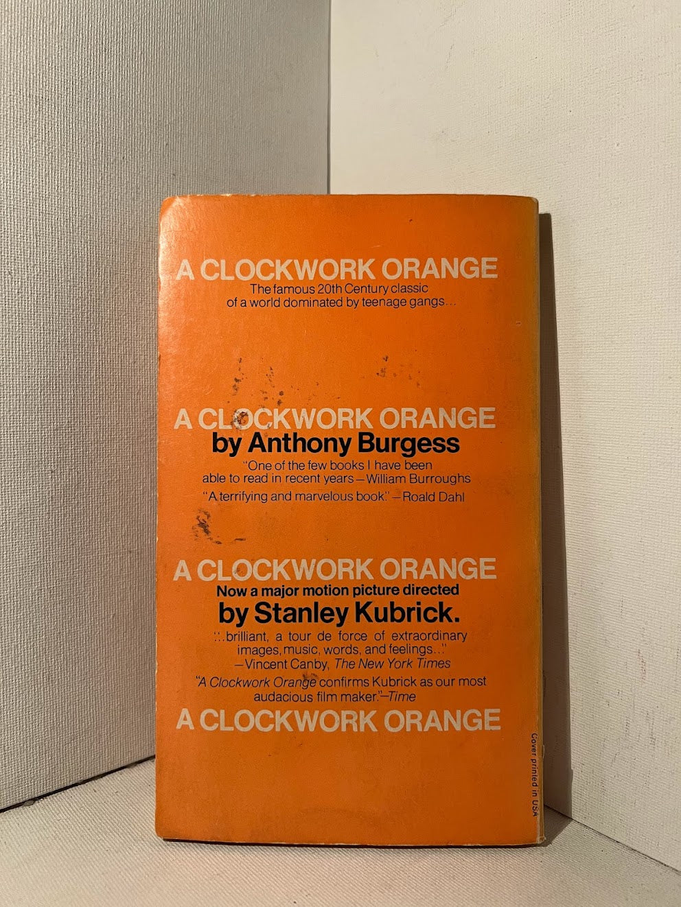 A Clockwork Orange by Anthony Burgess