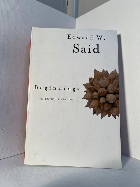 Beginnings by Edward W. Said