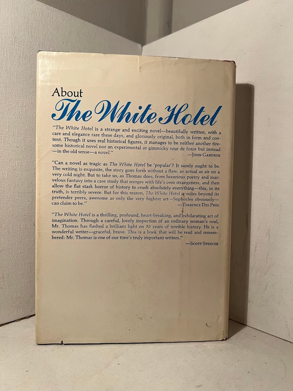 The White Hotel by D.M. Thomas