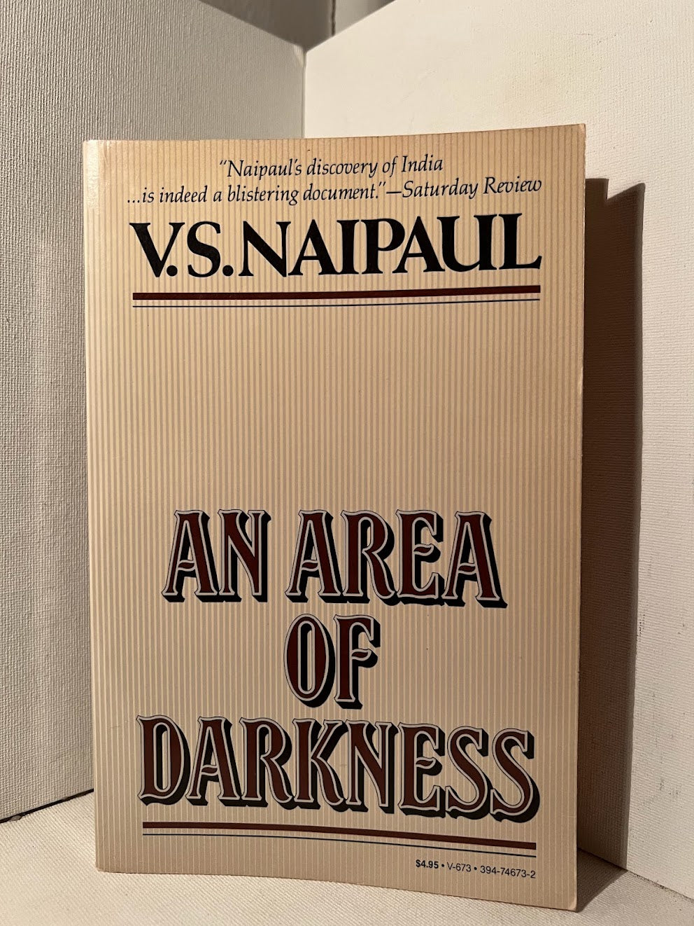 An Area of Darkness by V.S. Naipaul