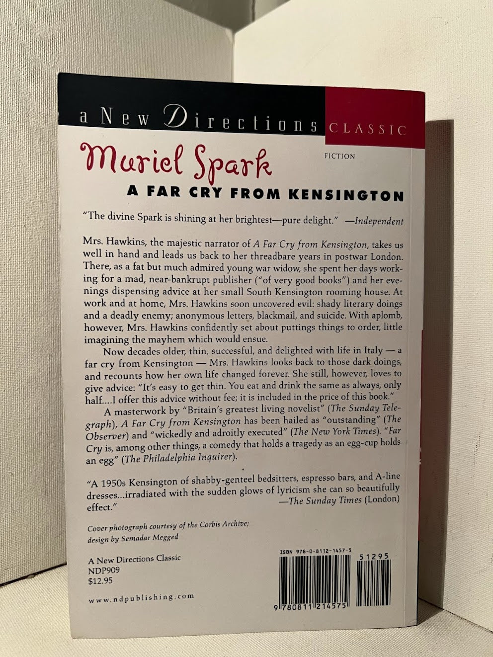 A Far Cry from Kensington by Muriel Spark